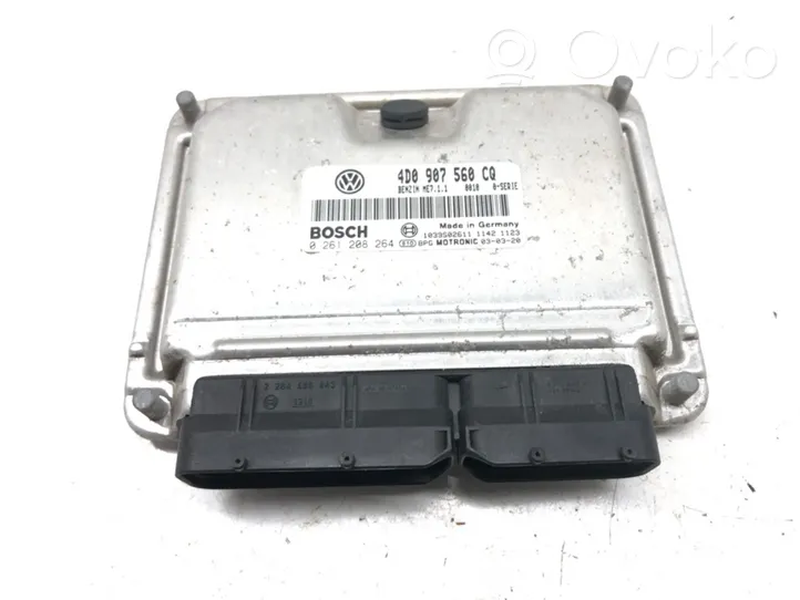 Volkswagen Phaeton Galios (ECU) modulis 4D0907568CQ