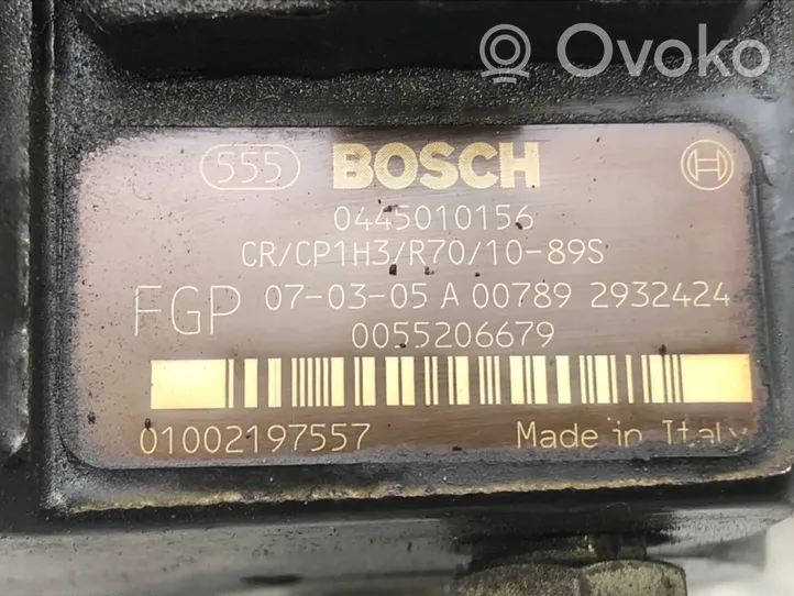 Opel Astra H Pompa wtryskowa wysokiego ciśnienia 0445010156
