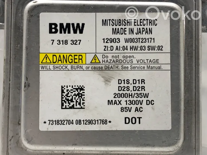 BMW 5 F10 F11 Modulo del convertitore di tensione/trasformatore 7318327