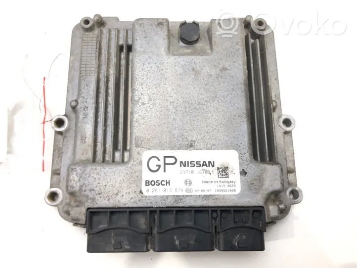 Nissan X-Trail T31 Centralina/modulo motore ECU 23710JG78B