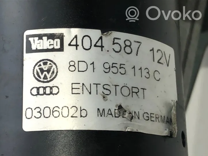 Audi A6 Allroad C5 Tiranti e motorino del tergicristallo anteriore 4B1955603B