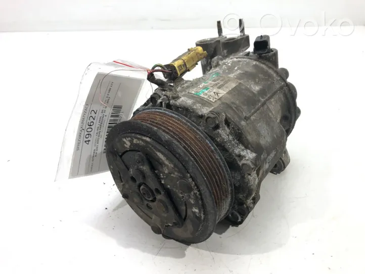 Citroen C6 Ilmastointilaitteen kompressorin pumppu (A/C) 9800849780