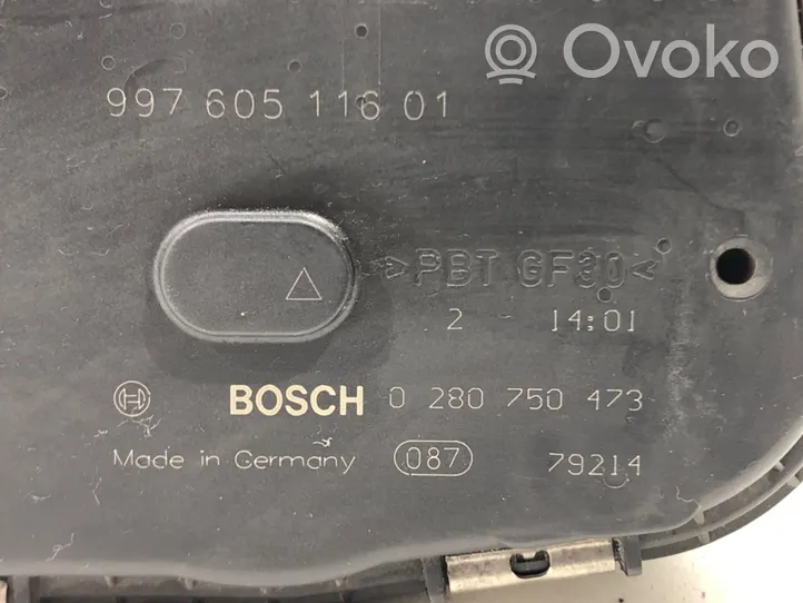 Porsche Cayenne (9PA) Valvola di arresto del motore 99760511601