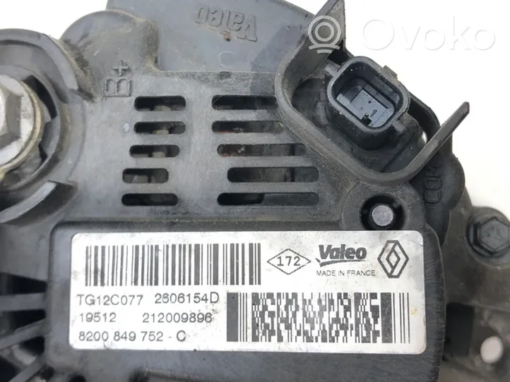 Renault Megane III Generatore/alternatore 8200849752-C