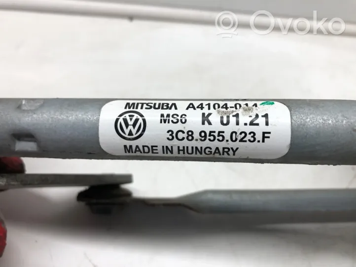 Volkswagen PASSAT CC Etupyyhkimen vivusto ja moottori 3C8955023F