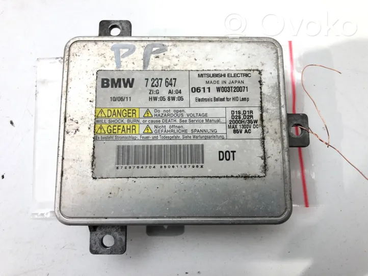 BMW 3 E90 E91 Module convertisseur de tension 7237647