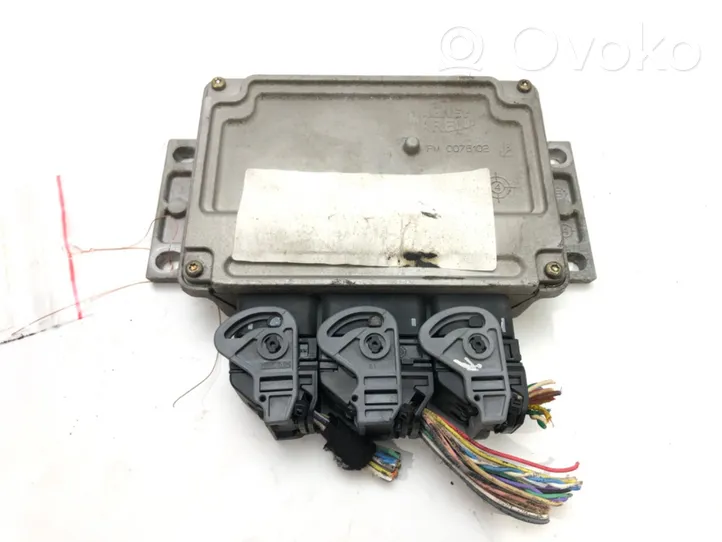 Citroen C4 I Unité de commande, module ECU de moteur 9659099180