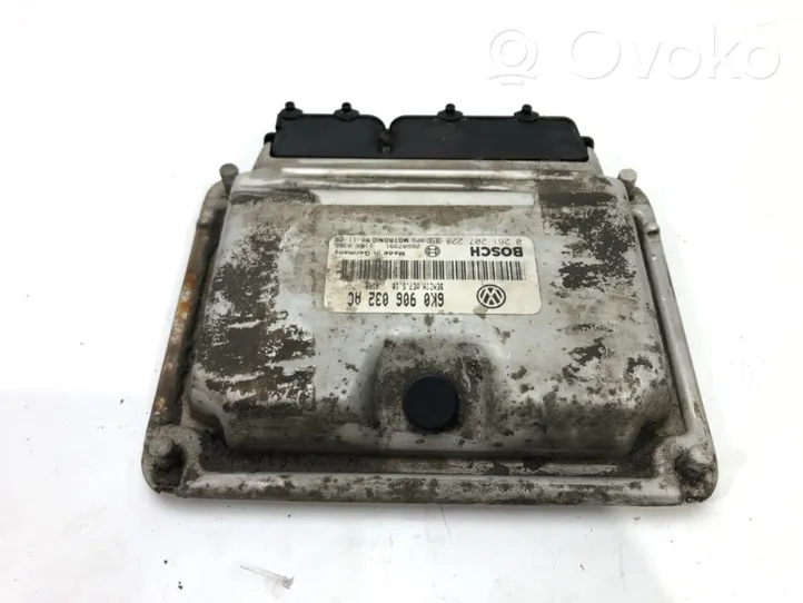 Seat Ibiza II (6k) Unité de commande, module ECU de moteur 6K0906032AC