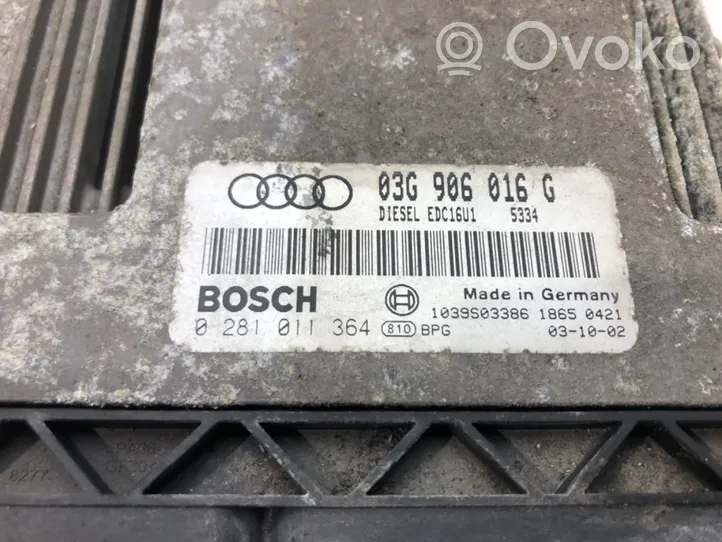 Audi A3 S3 8P Galios (ECU) modulis 03G906016G