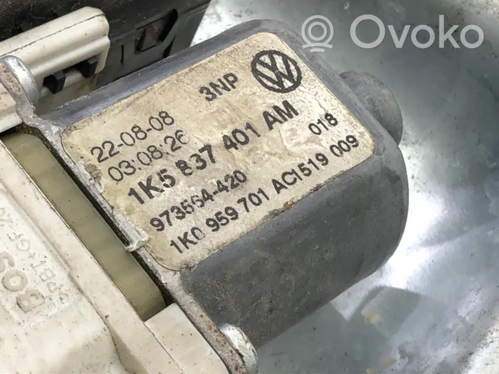 Volkswagen Golf V Elektryczny podnośnik szyby drzwi przednich 1K0959793N