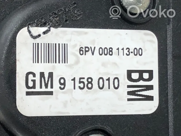 Opel Astra H Pedał gazu / przyspieszenia 9158010BM