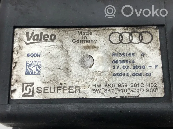 Audi A4 S4 B8 8K Modulo di controllo ventola 8K0959501C