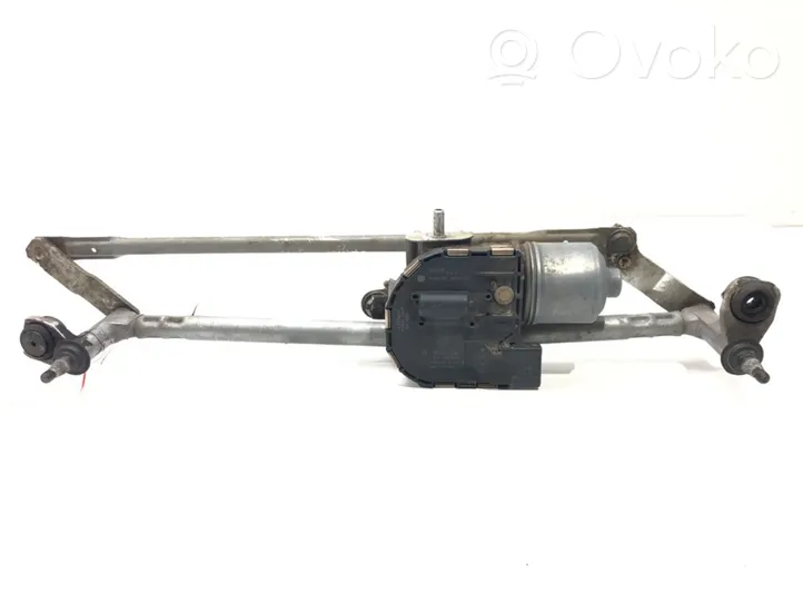 Volkswagen Golf VI Front wiper linkage and motor 5K1955023