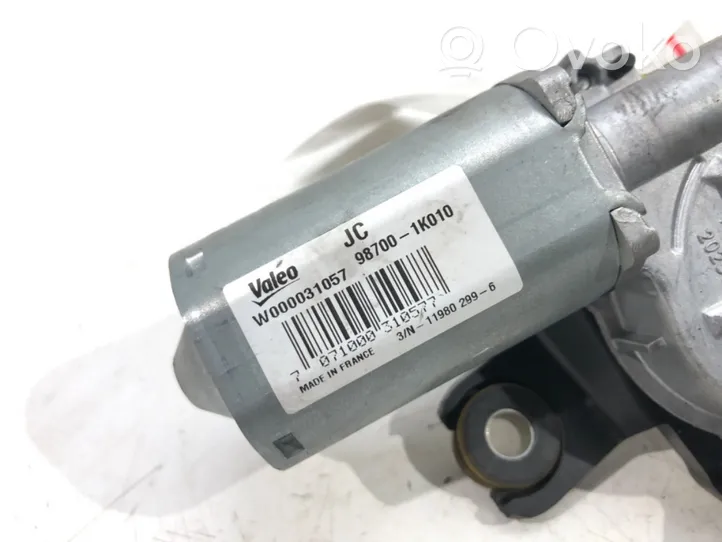 Hyundai ix20 Moteur d'essuie-glace arrière 98700-1K010