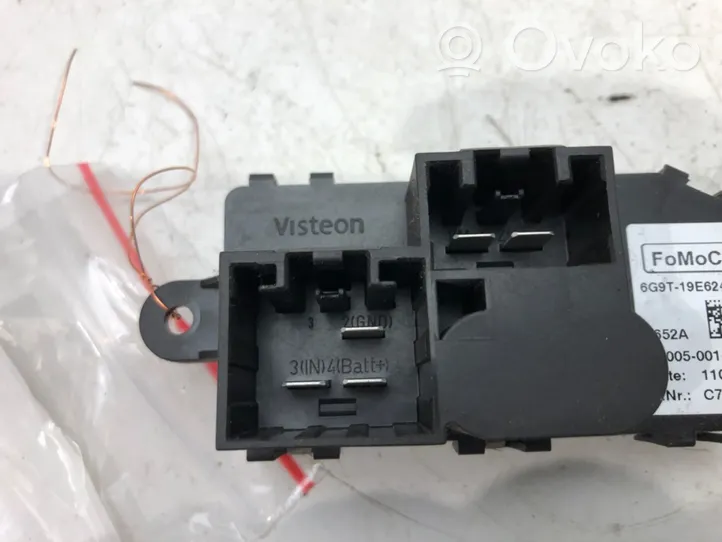 Ford Focus Heater blower motor/fan resistor 6G9T-19E624-DB