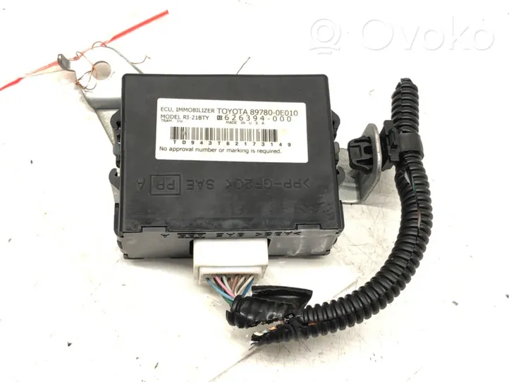 Lexus RX 330 - 350 - 400H Muut ohjainlaitteet/moduulit 89780-0E010