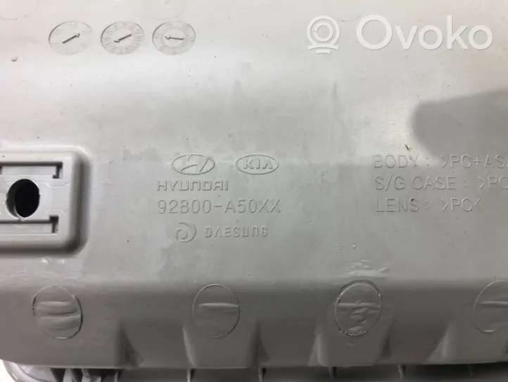 KIA Ceed Rivestimento della console di illuminazione installata sul rivestimento del tetto 92800-A50XX