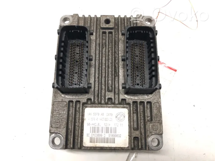 Fiat Punto (199) Unité de commande, module ECU de moteur 51899832