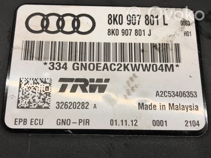 Audi A4 S4 B8 8K Centralina/modulo sistema frenante 8K0907801L