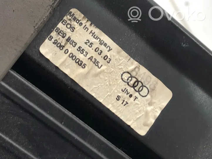 Audi A4 S4 B6 8E 8H Užuolaida (štorkė) 8E9863553A