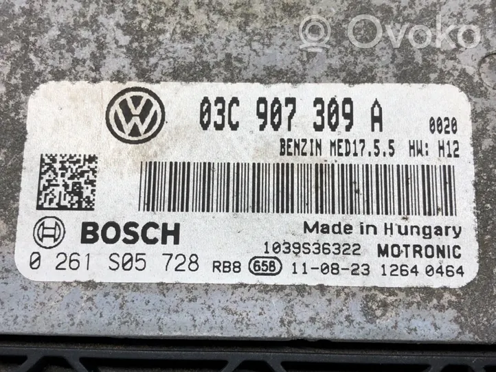 Volkswagen Golf VI Centralina/modulo motore ECU 03C907309A