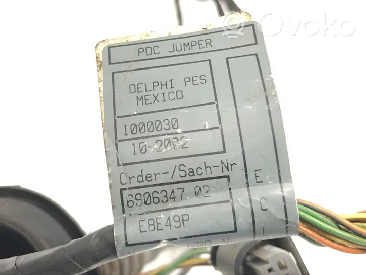 BMW X5 E53 Cableado del sensor de aparcamiento (PDC) 6906347