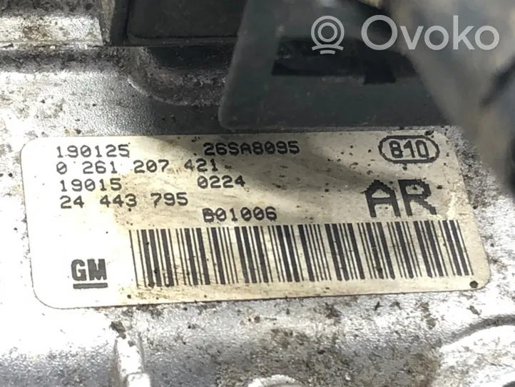 Opel Corsa C Komputer / Sterownik ECU silnika 24443795