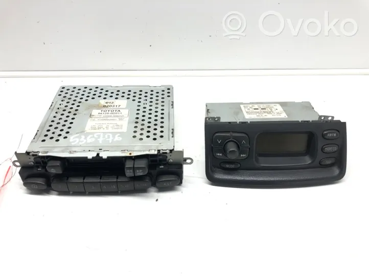 Toyota Yaris Radio/CD/DVD/GPS-pääyksikkö 