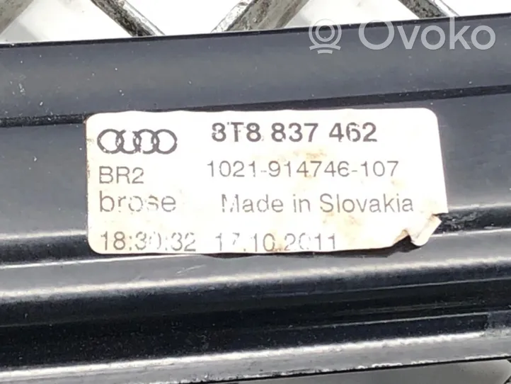 Audi A5 8T 8F Elektryczny podnośnik szyby drzwi przednich 8T8837462