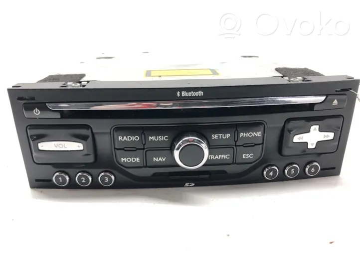 Peugeot 3008 I Radio/CD/DVD/GPS-pääyksikkö 96661984XT