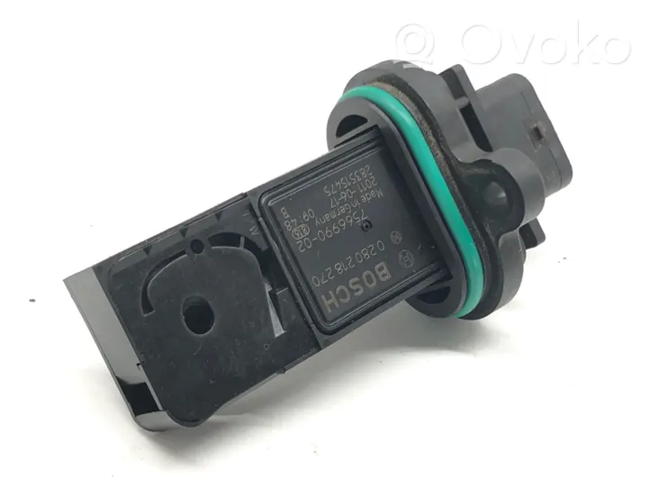 BMW 7 F01 F02 F03 F04 Mass air flow meter 7566990