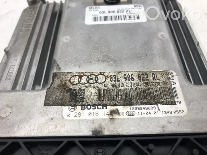 Audi A4 S4 B8 8K Engine control unit/module ECU 03L906022RL