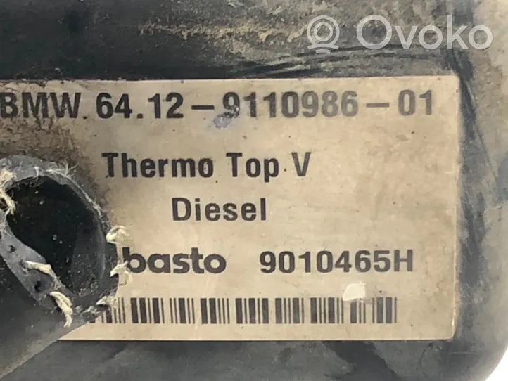 BMW 3 E90 E91 Circulation pump for autonomous heater (webastos) 9110986