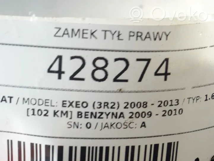 Seat Exeo (3R) Etuoven lukko 8E0839016AA