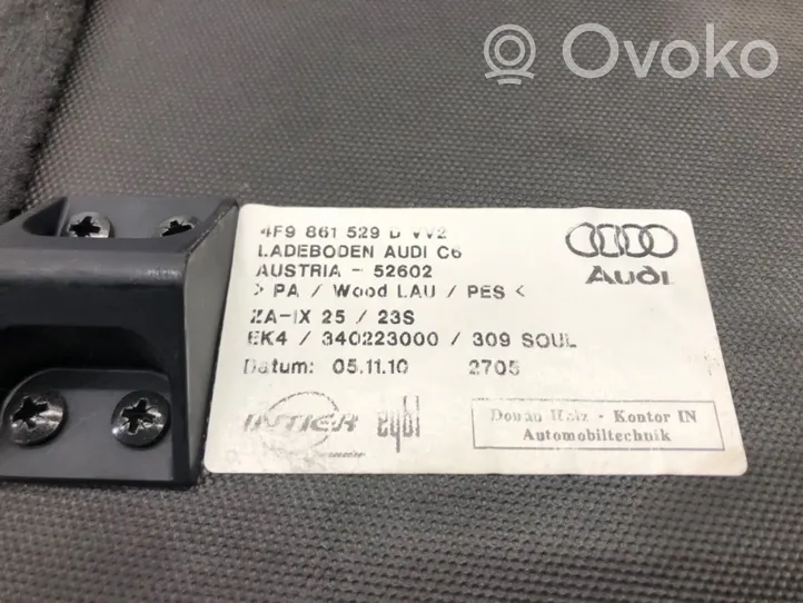 Audi A6 Allroad C6 Tavaratilan kaukalon tekstiilikansi 