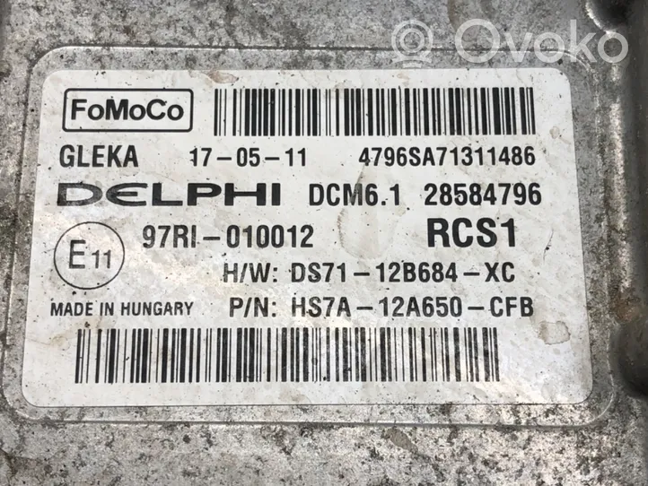 Ford Mondeo MK V Centralina/modulo motore ECU DS71-12B684-XC