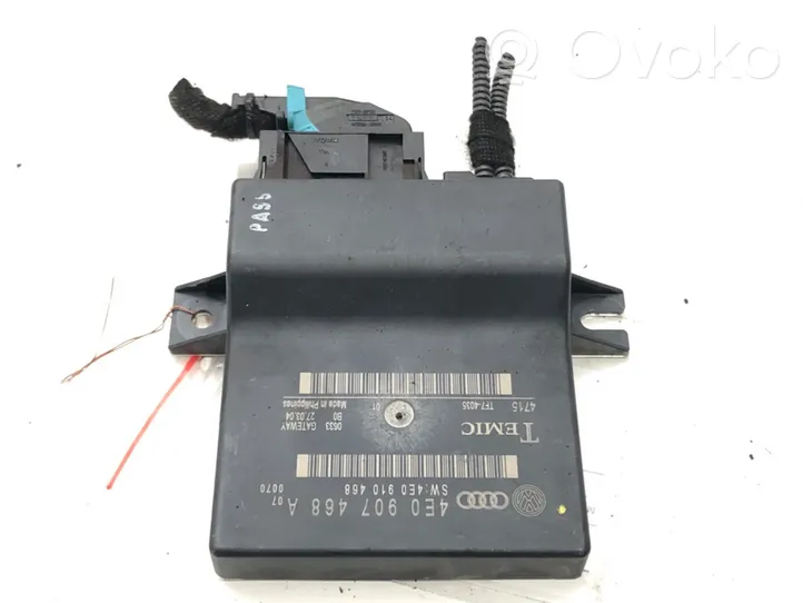 Audi A8 S8 D3 4E Modulo di controllo accesso 4E0907468A