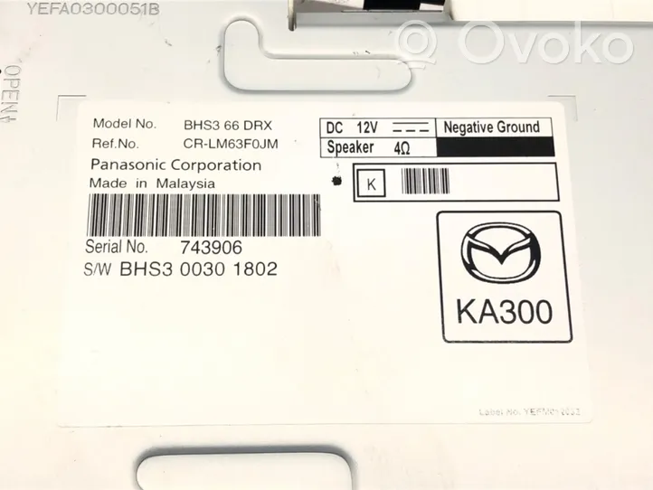 Mazda 3 II Muut ohjainlaitteet/moduulit 