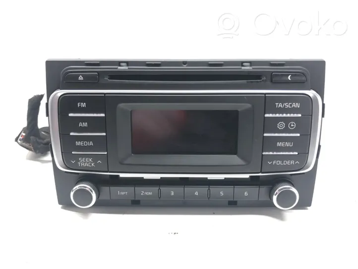 KIA Rio Radio/CD/DVD/GPS-pääyksikkö 961701W710CA