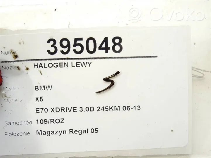 BMW X5 E70 Feu antibrouillard avant 7237433