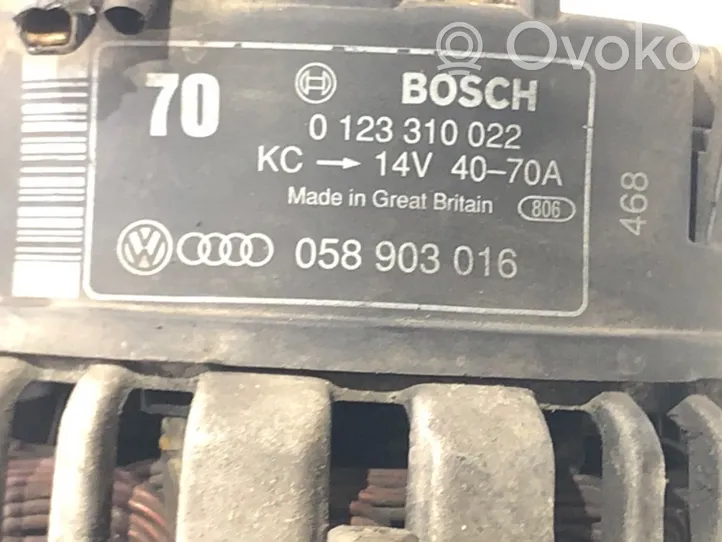 Audi A4 S4 B5 8D Generatore/alternatore 058903016