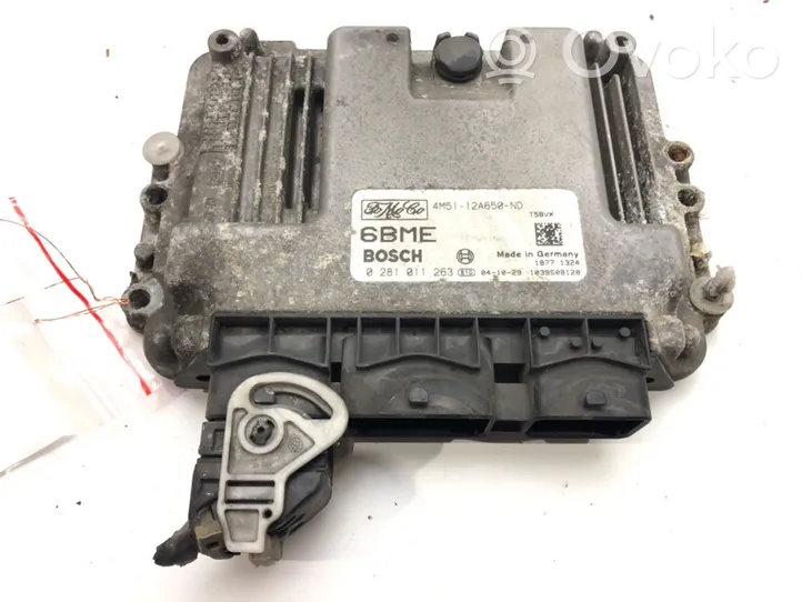 Ford Focus C-MAX Komputer / Sterownik ECU silnika 4M51-12A650-ND