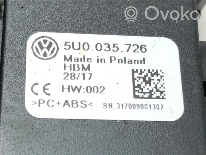 Volkswagen Arteon Gniazdo / Złącze USB 5U0035726