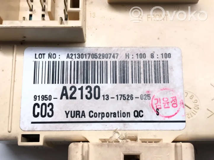 KIA Ceed Fuse box set 91950-A2130