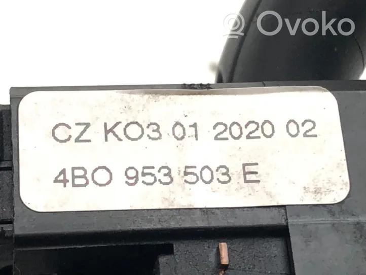 Volkswagen PASSAT B5 Pyyhkimen/suuntavilkun vipukytkin 4B0953503E