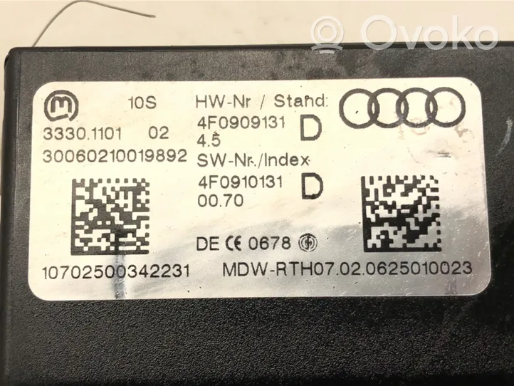 Audi A6 Allroad C6 Blocchetto accensione 4F0909131D