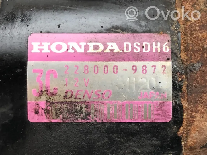 Honda FR-V Käynnistysmoottori 228000-9872