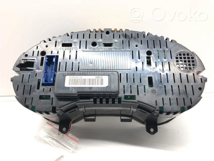 Audi A3 S3 8P Spidometrs (instrumentu panelī) 8P0920930C