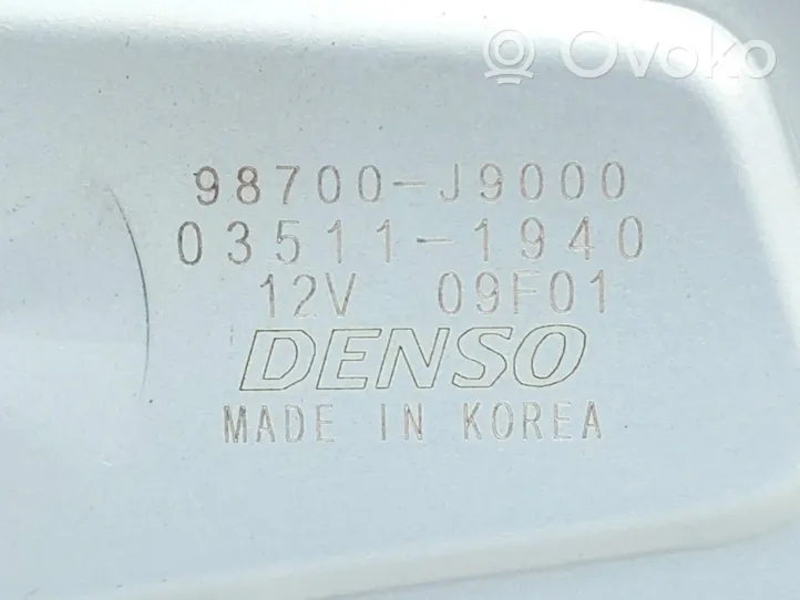 Hyundai Kona I Moteur d'essuie-glace arrière 98700-J9000