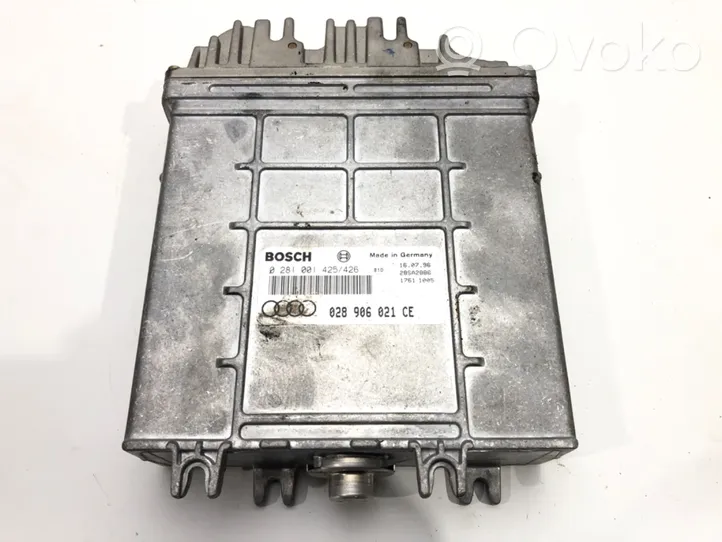 Audi A4 S4 B5 8D Komputer / Sterownik ECU silnika 028906021CE